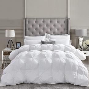 Factory supplier luxury goose/duck down feather duvet insert